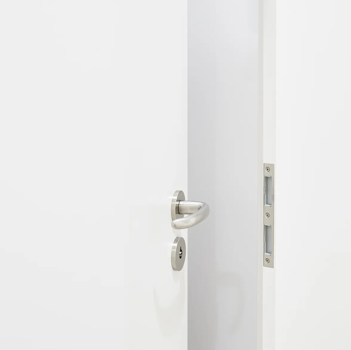 Flush-mounted fronts