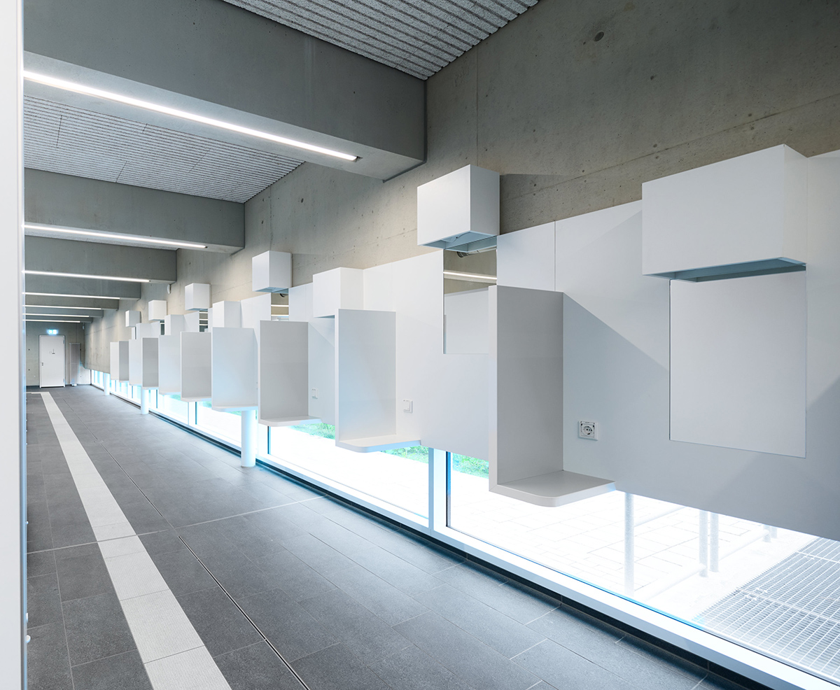 hair dryer stations Schäfer Trennwandsysteme