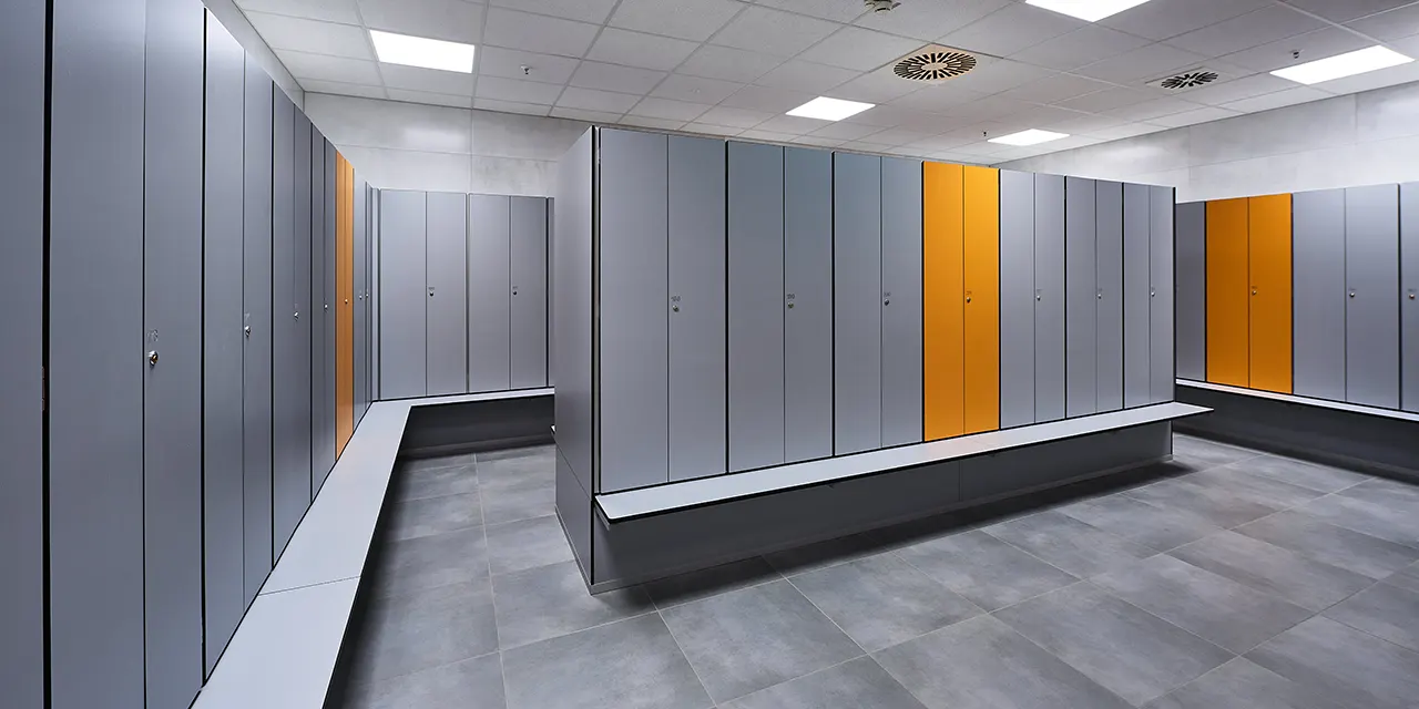 Staff lockers