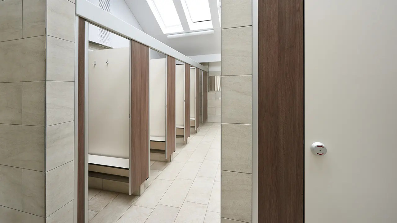 Shower cubicles for camping sites