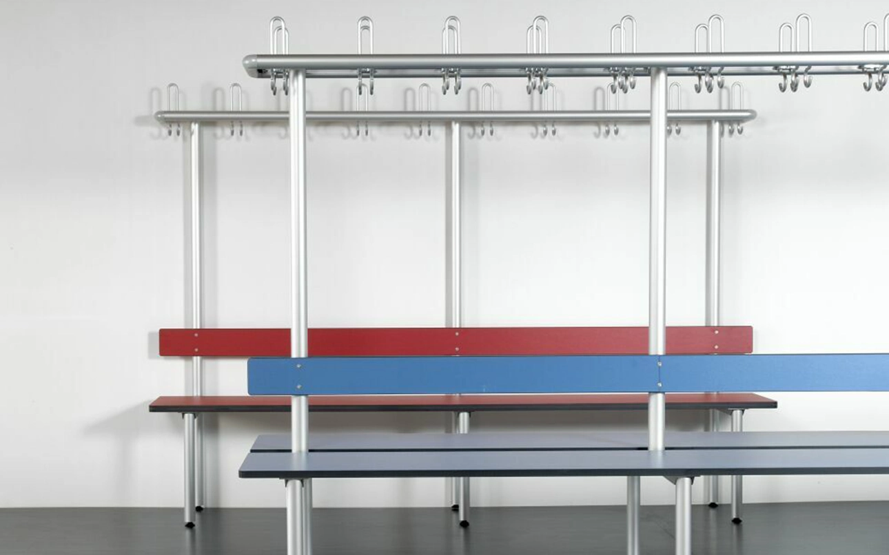 Sitzbänke Garderobenhakenleisten